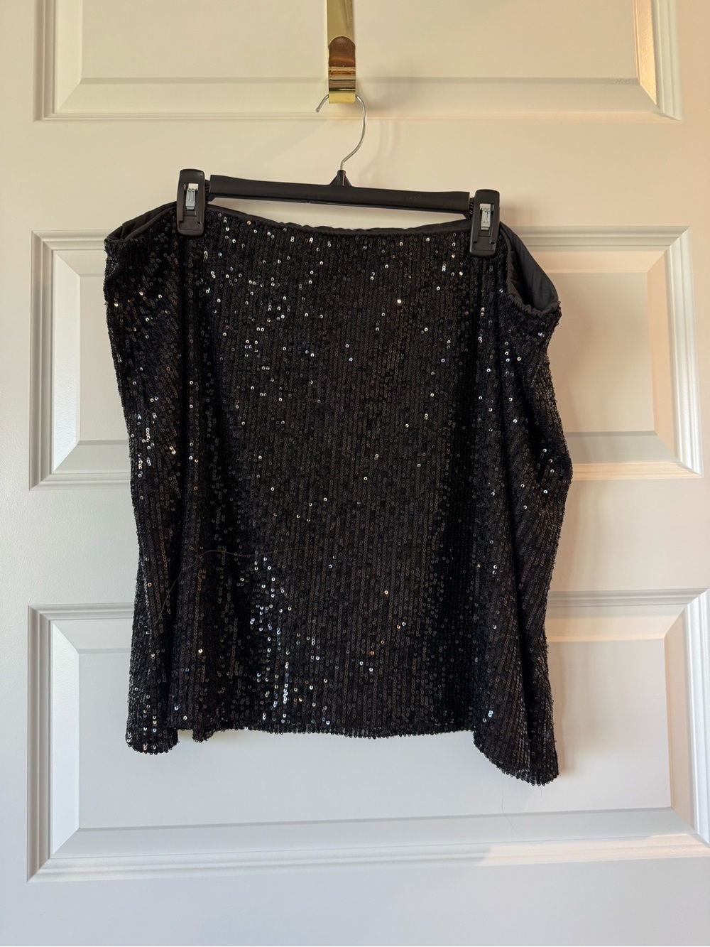 Old Navy Black Sequin Mini Skirt